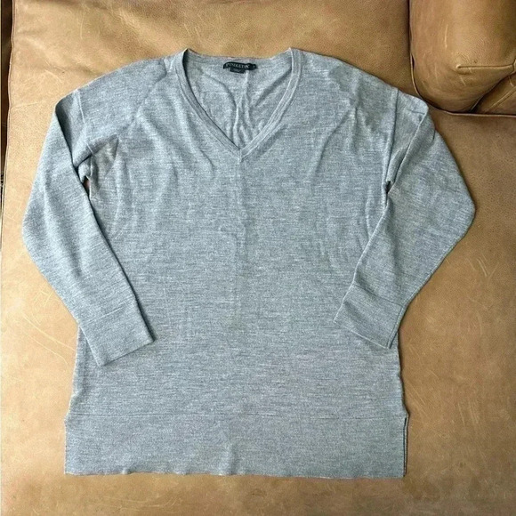 Men’s Pendleton Gray Long Sleeve Sweater Size Large - Picture 1 of 8